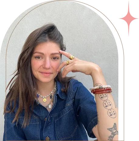 Amélie Dufour, créatrice de Rosélies Créations Photo d'Amélie Dufour, créatrice de Rosélies Créations